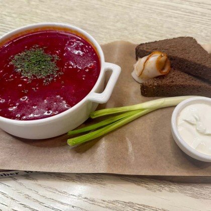 Борщ с Наполеоном