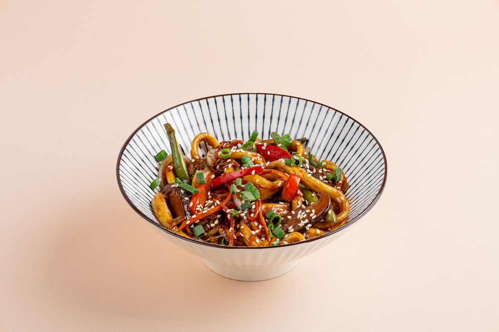 Вок Удон с овощами