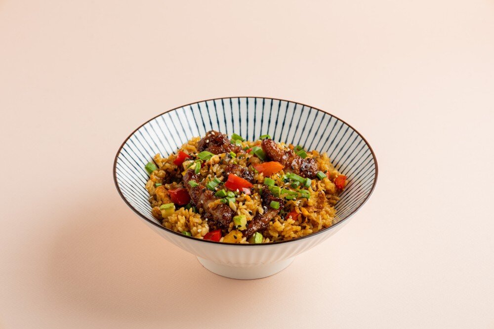 Вок Рис с курицей