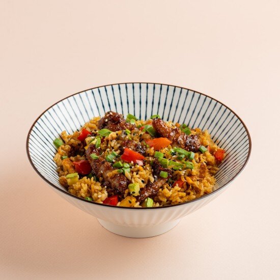 Вок Рис с курицей