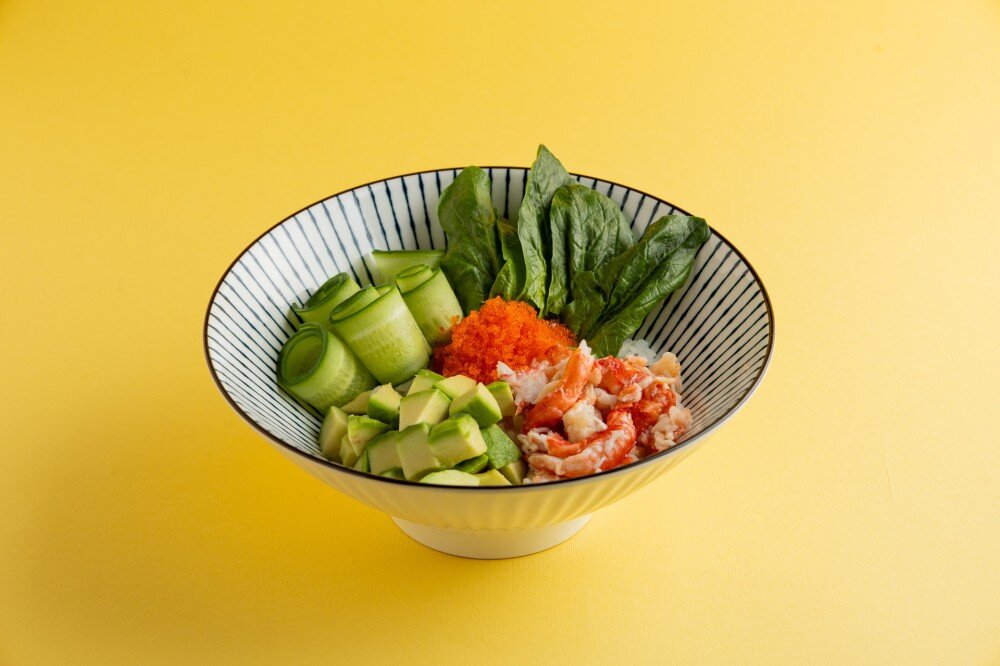 Поке боул с крабом