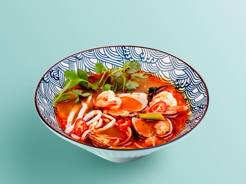 Том Ям классический с вонголе