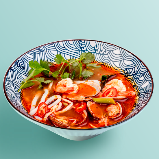 Том Ям классический с вонголе