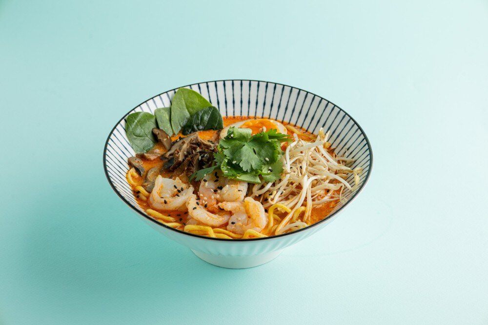 Рамен том ям с креветкой