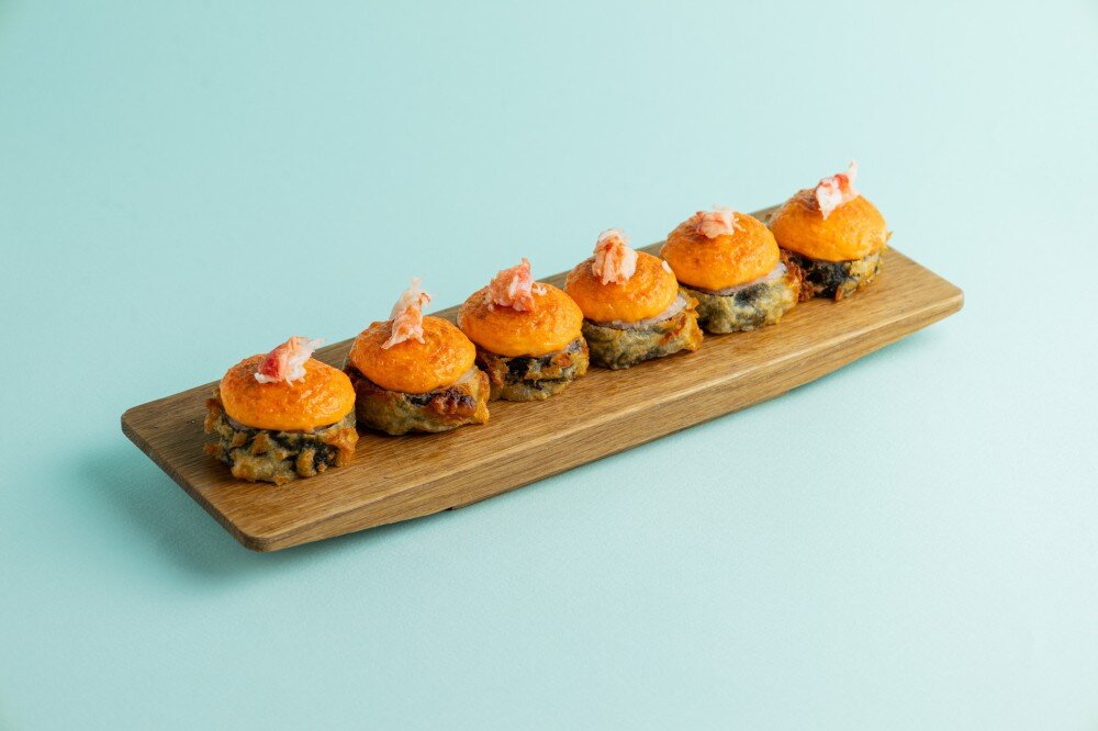 Хагакурэ с камчатским крабом