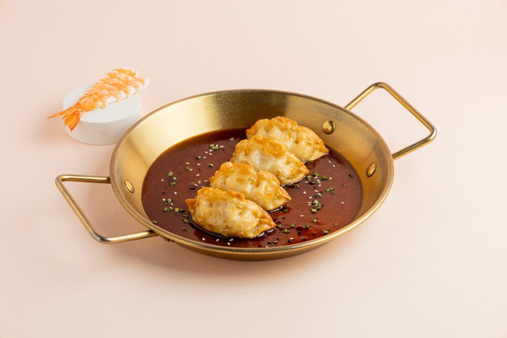 Гедза с креветкой жареные 4шт