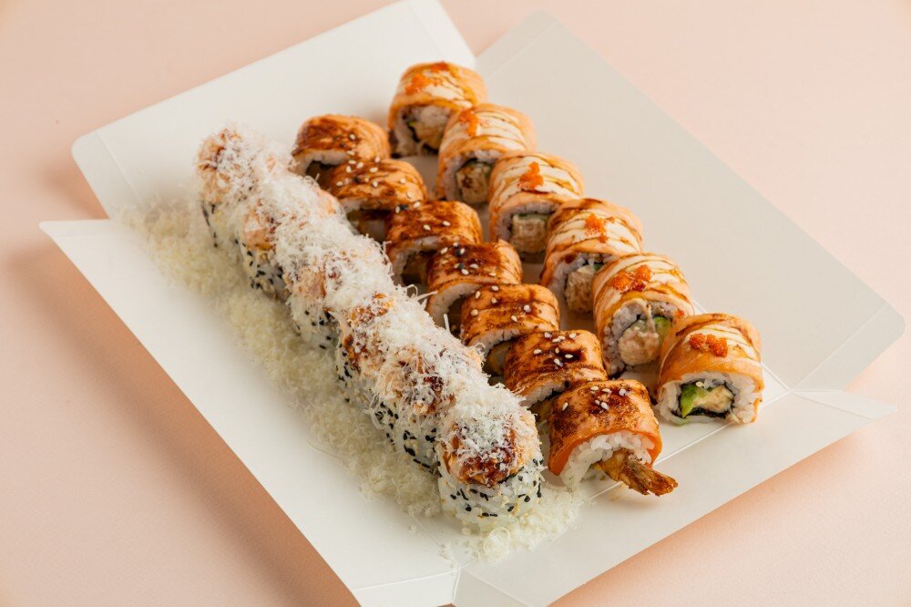 Горячий лосось