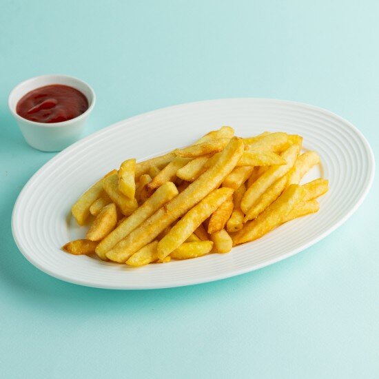 Картофель фри с кетчупом