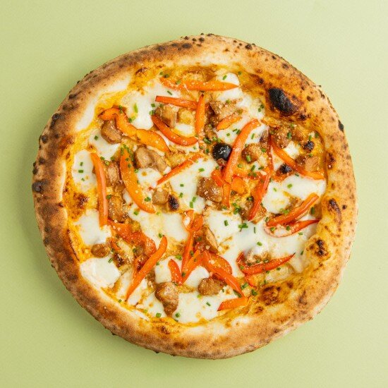 Пицца спайси с курицей 28см