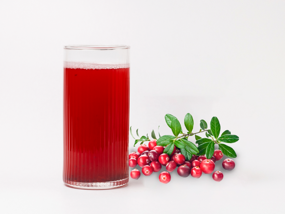 Домашний клюквенный морс
