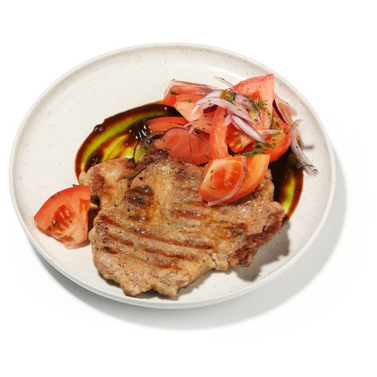 Отбивная из свиной шеи