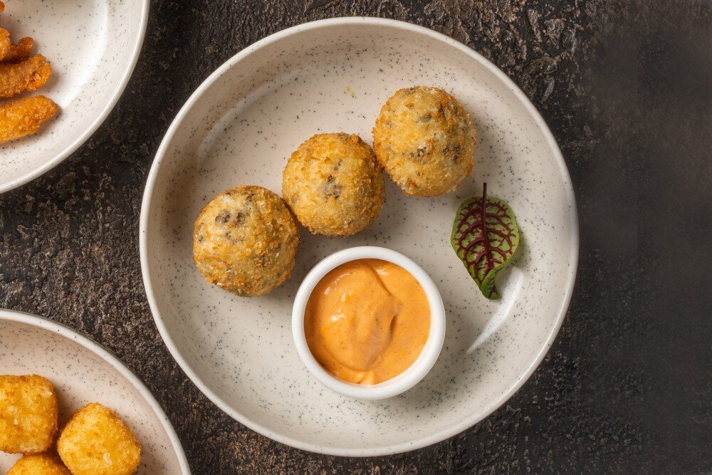 Боллы с копченой курицей