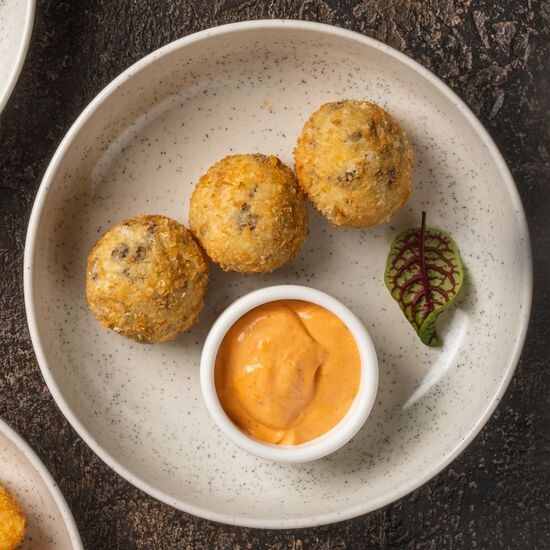 Боллы с копченой курицей