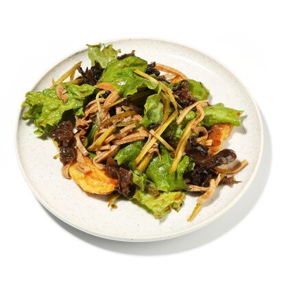 Салат с телячьим языком и муэр