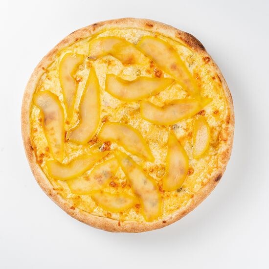 Пицца сыр и томленная груша