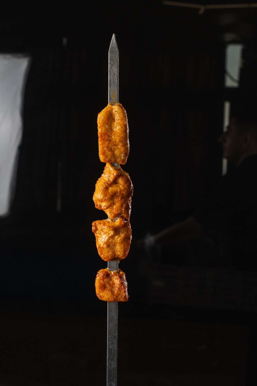 Шашлык из куриного филе