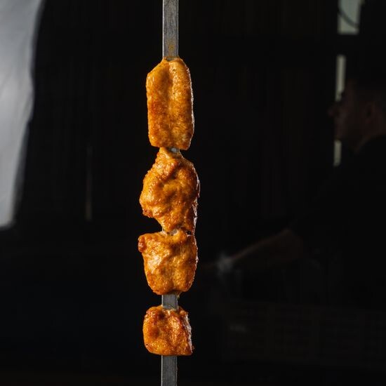 Шашлык из куриного филе