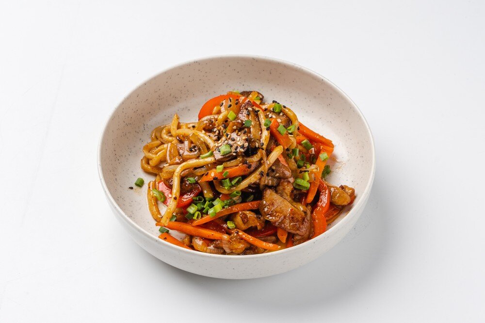 Вок с уткой