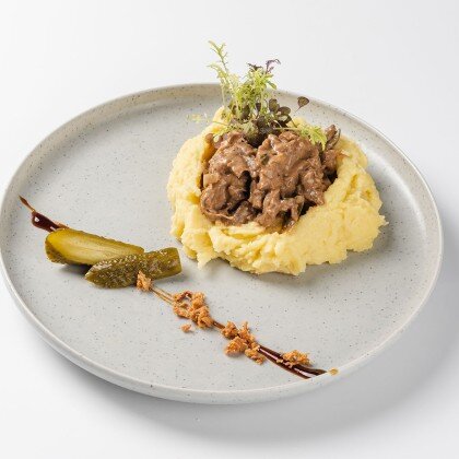 Говядина по-строгановски