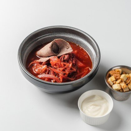 Борщ с говядиной