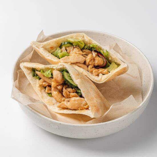 Пита с куриным филе