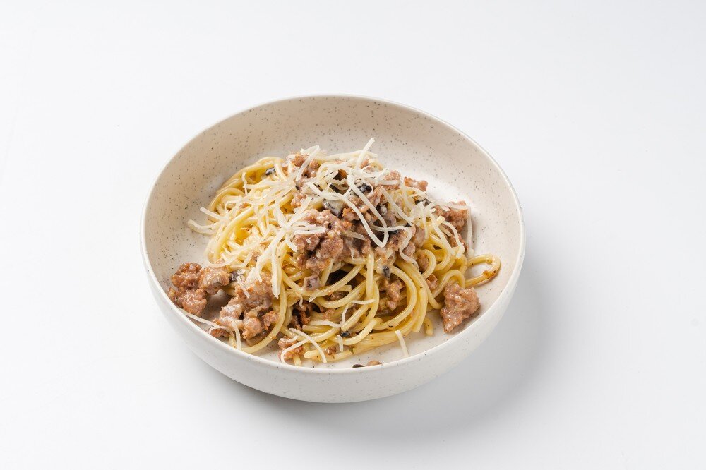 Макароны с мясом