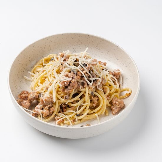 Макароны с мясом