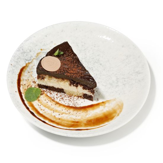 Мраморное пирожное