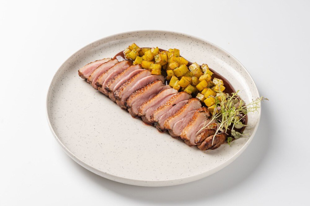 Утка с трюфельным Деми Гласс