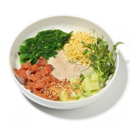 Поке с кетой