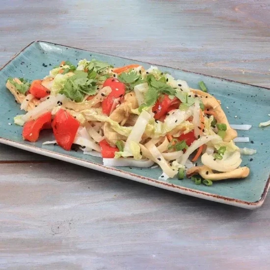 Рисовая лапша вегетарианская