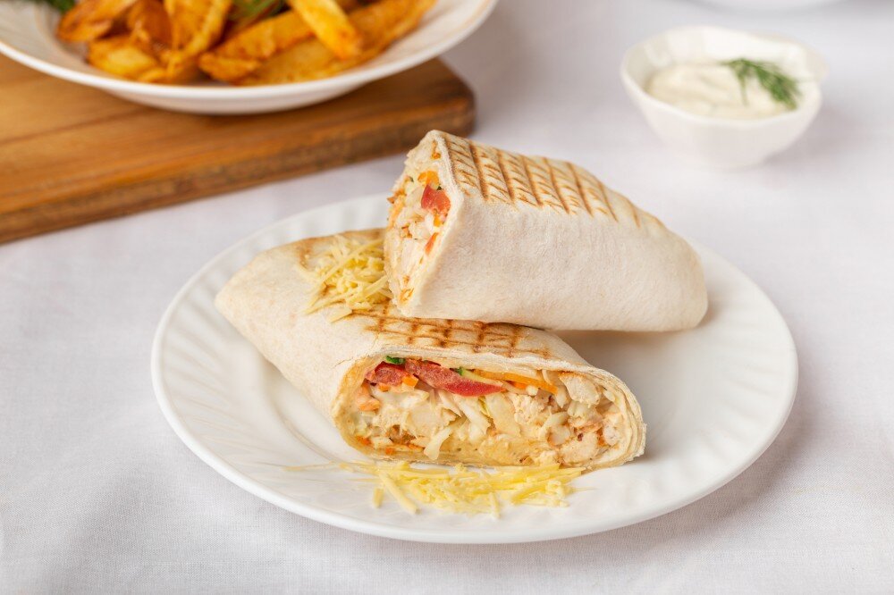 Шаурма куриная с сыром