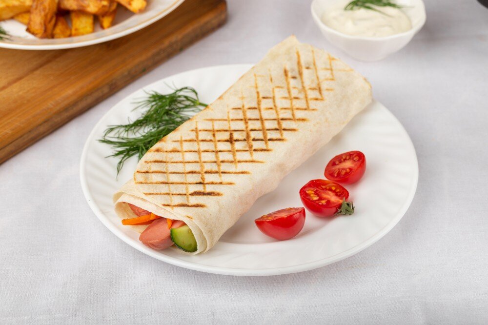 Хот-дог в лаваше