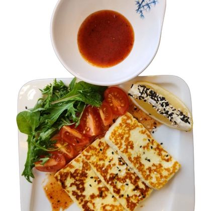 Жареный сыр Халуми