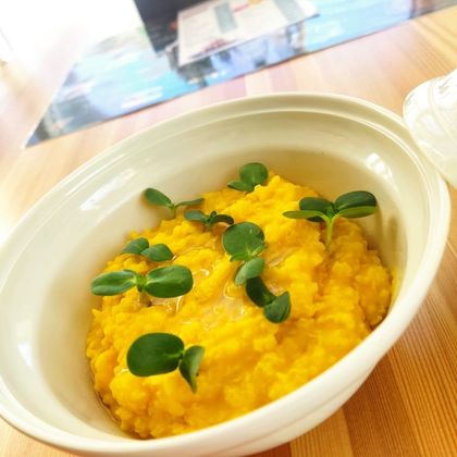 Каша пшенная на кокосовом молоке