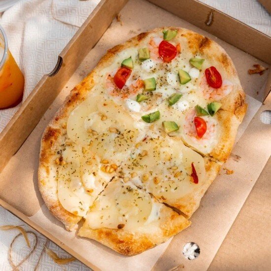 Пицца из половинок