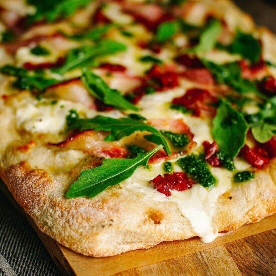 Бекон и вяленые томаты