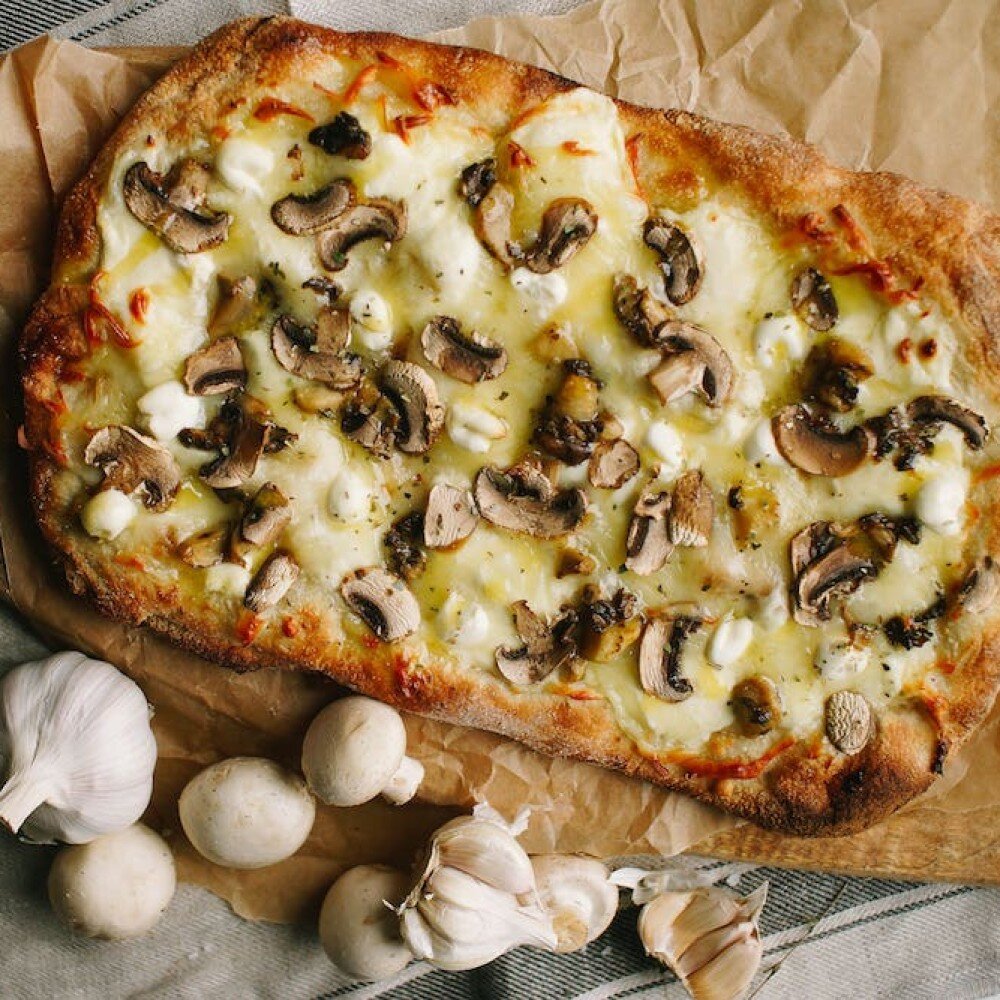 Белые грибы и трюфель