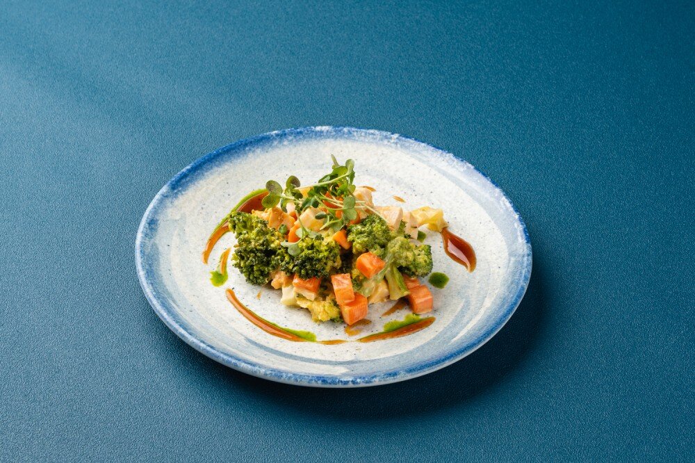 Куриное филе и брокколи