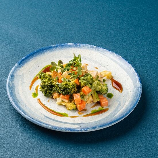 Куриное филе и брокколи