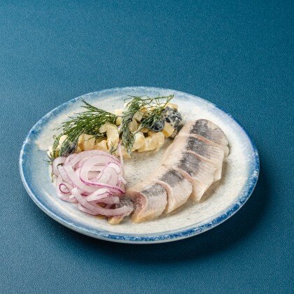 Сельдь с картофелем