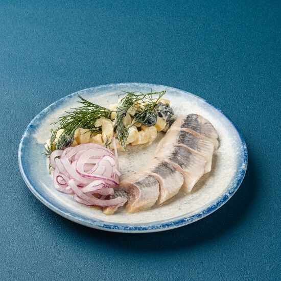 Сельдь с картофелем