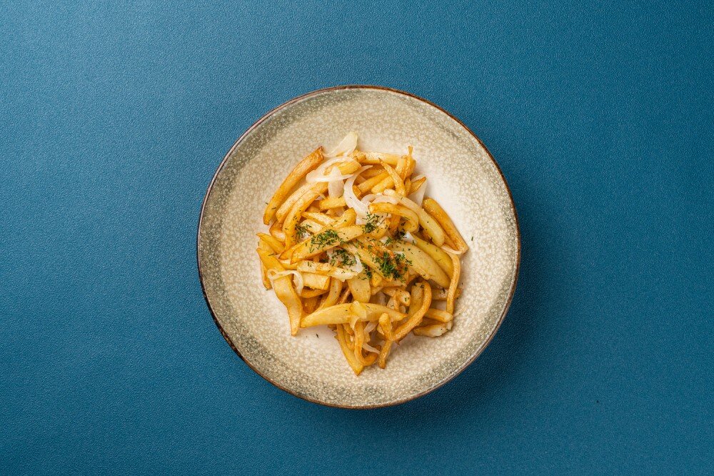 Картофель жареный