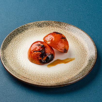 Запеченый помидор с унаги