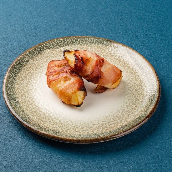 Картофель запеченый в беконе