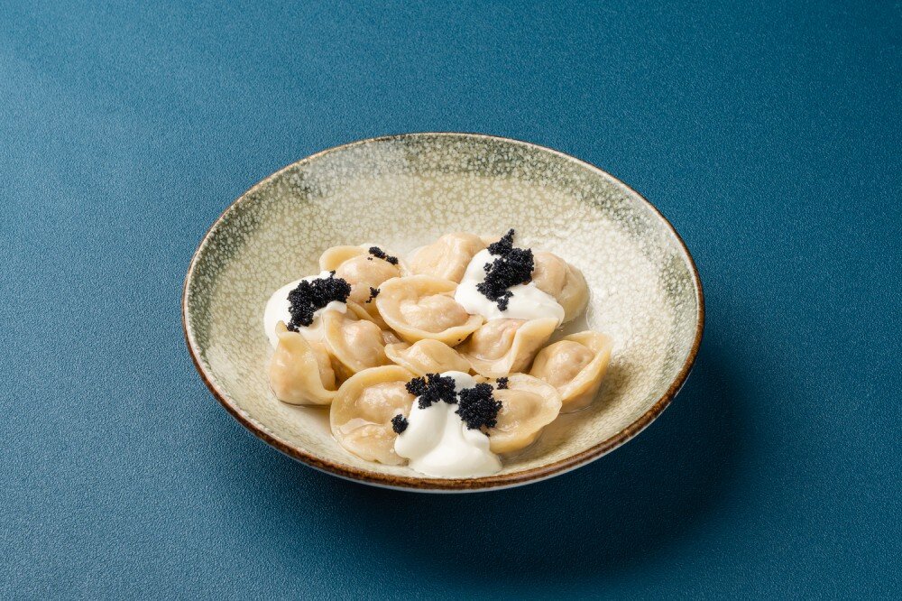 Пельмени с щукой отварные