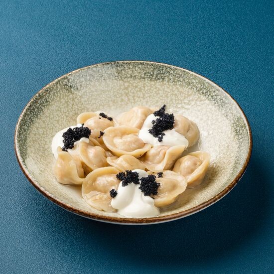 Пельмени с щукой отварные