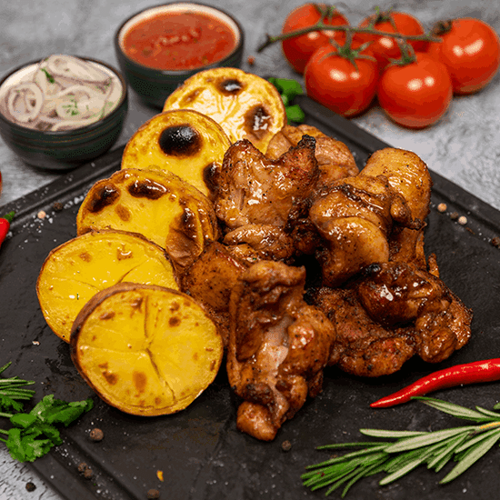 НАБОР КУРИЦА+КАРТОФЕЛЬ НА ГРИЛЕ