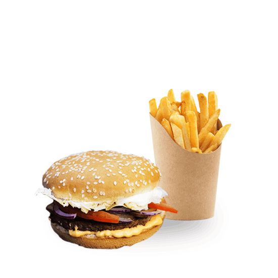 Картошка Фри+ Бургер