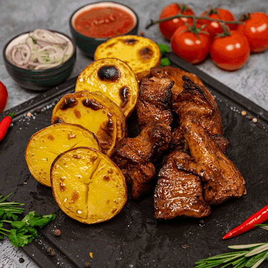 НАБОР СВИНИНА+КАРТОФЕЛЬ НА ГРИЛЕ